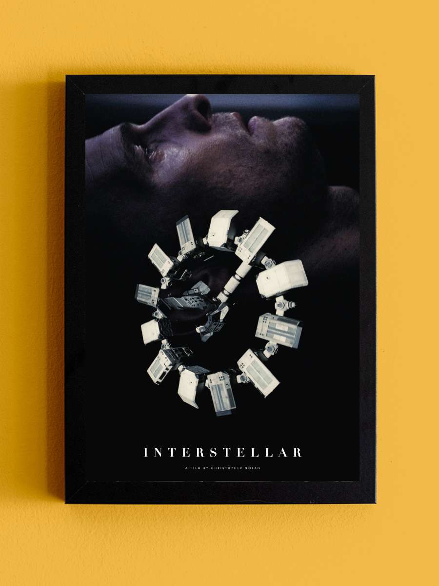 Yıldızlararası - Interstellar Film Tablo Siyah Çerçeveli Film Poster Afiş Tablo