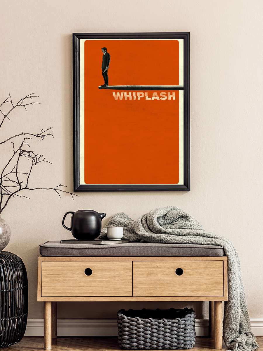 Whiplash Film Tablo Siyah Çerçeveli Film Poster Afiş Tablo