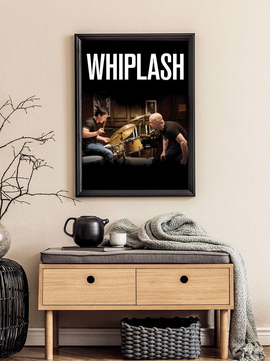 Whiplash Film Tablo Siyah Çerçeveli Film Poster Afiş Tablo