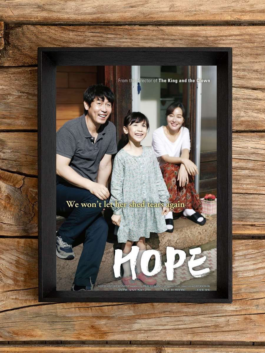 So-won Umut - 소원 Film Tablo Siyah Çerçeveli Film Poster Afiş Tablo