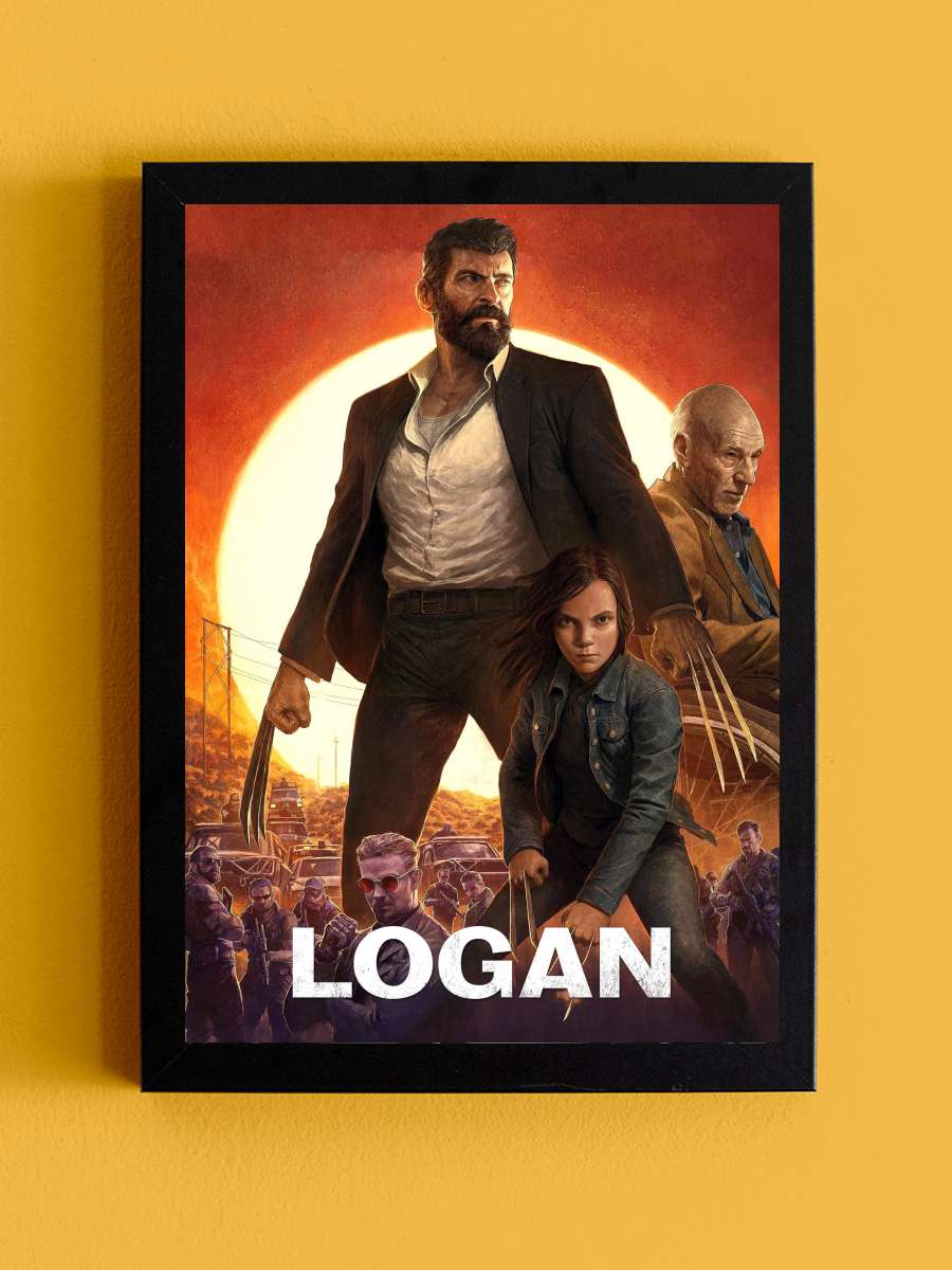 Logan: Wolverine - Logan Film Tablo Siyah Çerçeveli Film Poster Afiş Tablo