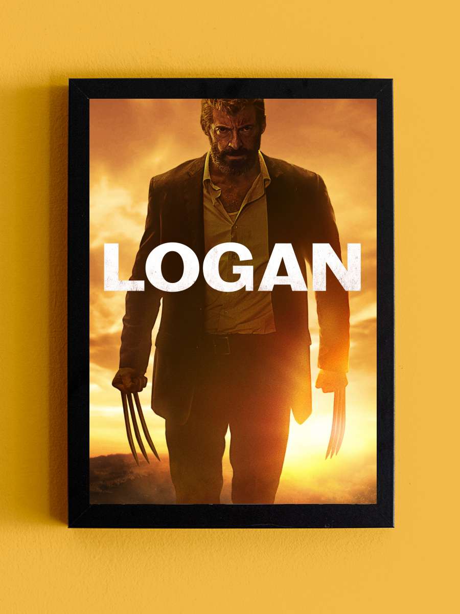 Logan: Wolverine - Logan Film Tablo Siyah Çerçeveli Film Poster Afiş Tablo