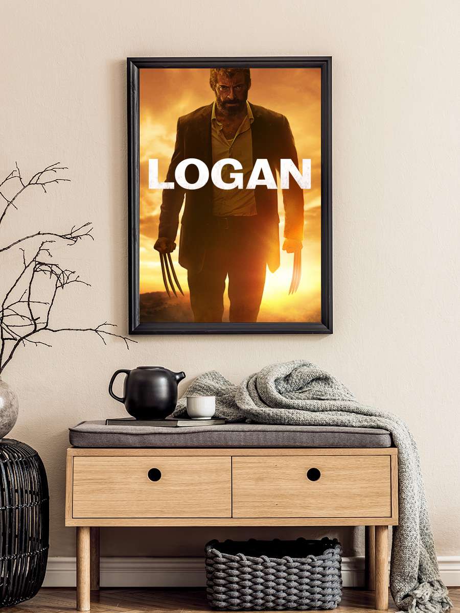 Logan: Wolverine - Logan Film Tablo Siyah Çerçeveli Film Poster Afiş Tablo