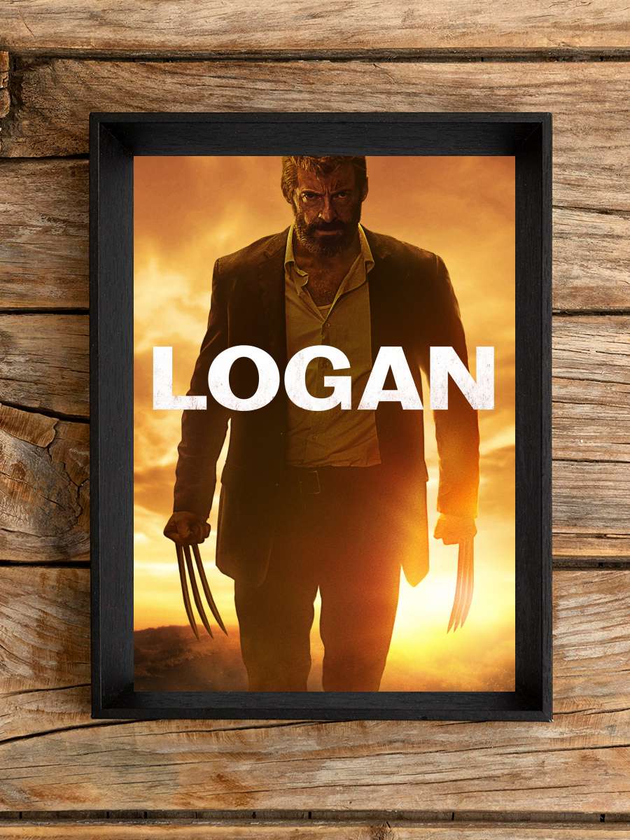 Logan: Wolverine - Logan Film Tablo Siyah Çerçeveli Film Poster Afiş Tablo