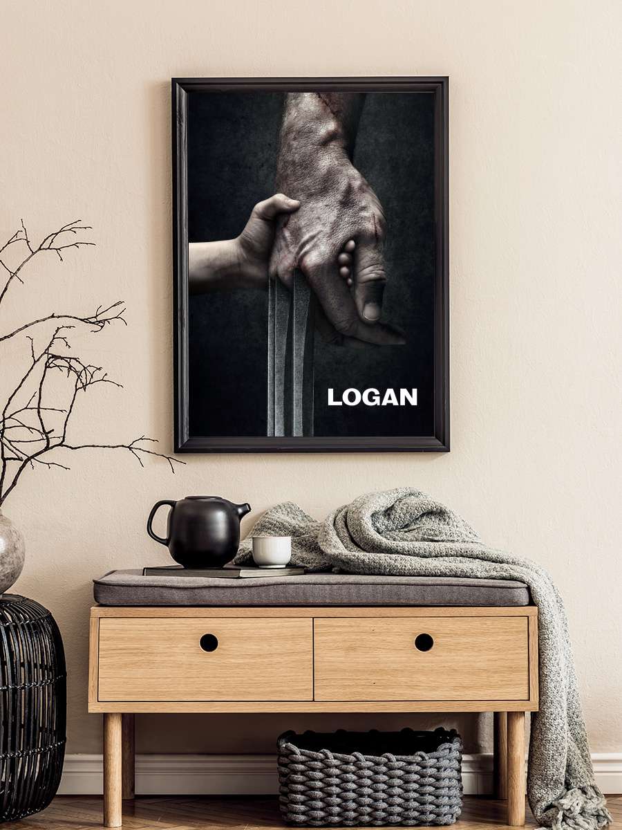 Logan: Wolverine - Logan Film Tablo Siyah Çerçeveli Film Poster Afiş Tablo