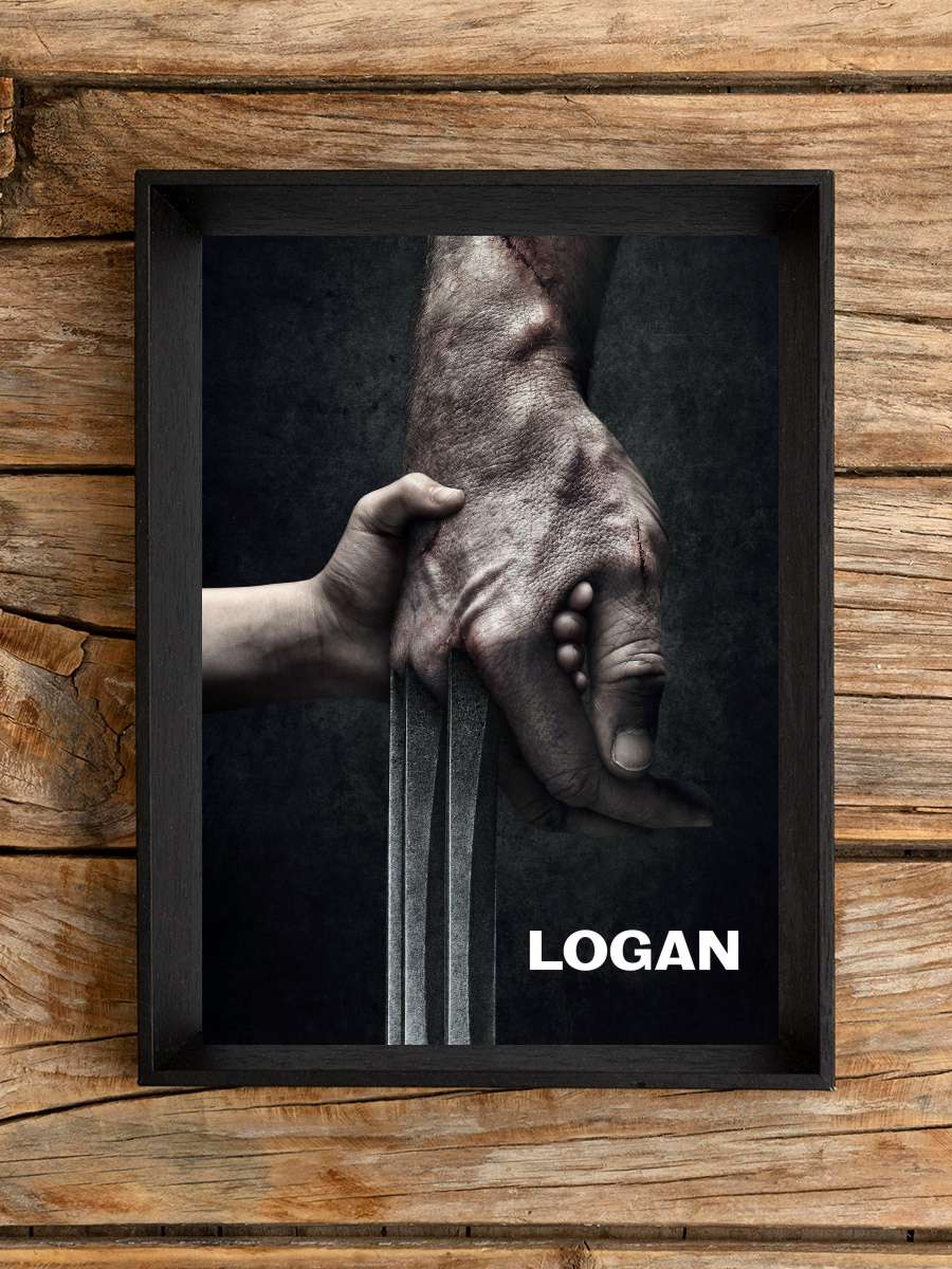 Logan: Wolverine - Logan Film Tablo Siyah Çerçeveli Film Poster Afiş Tablo