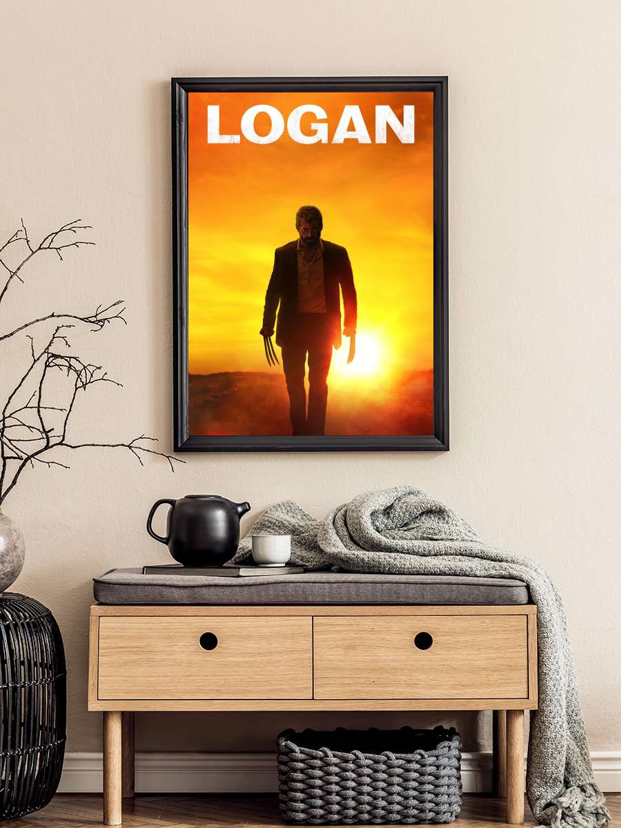 Logan: Wolverine - Logan Film Tablo Siyah Çerçeveli Film Poster Afiş Tablo