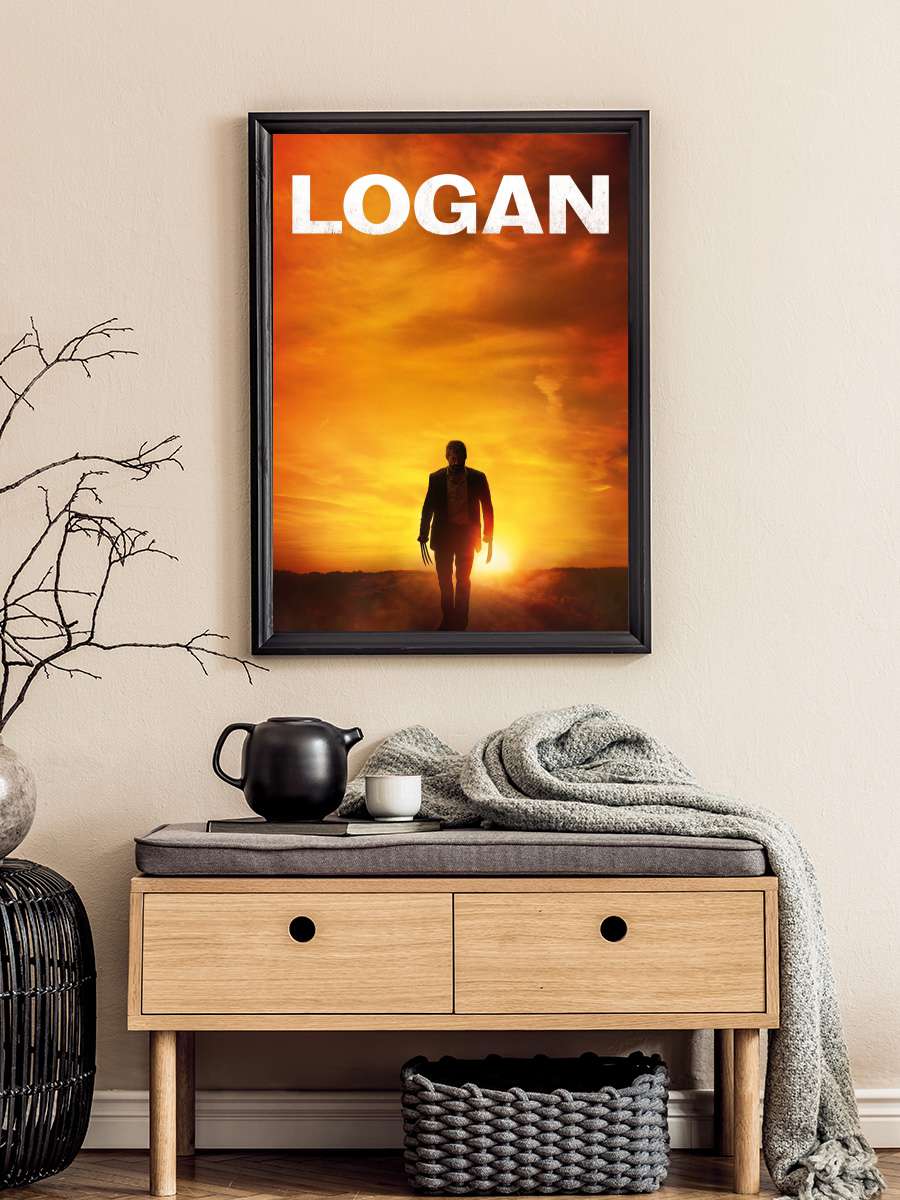 Logan: Wolverine - Logan Film Tablo Siyah Çerçeveli Film Poster Afiş Tablo