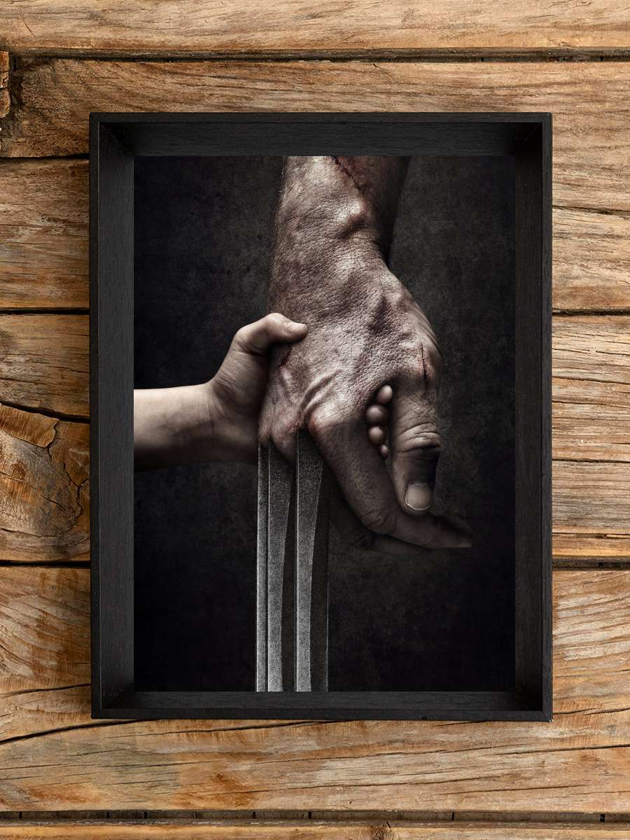 Logan: Wolverine - Logan Film Tablo Siyah Çerçeveli Film Poster Afiş Tablo