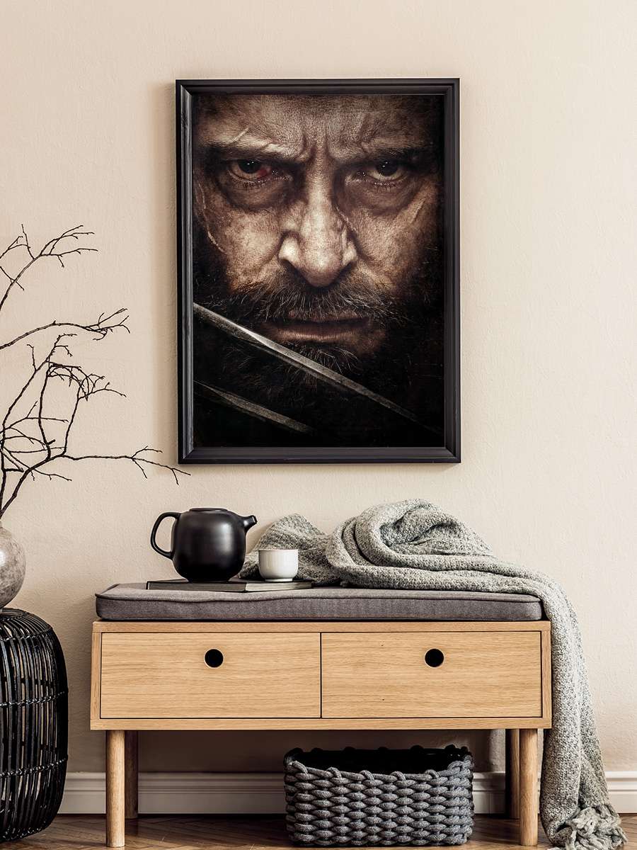 Logan: Wolverine - Logan Film Tablo Siyah Çerçeveli Film Poster Afiş Tablo