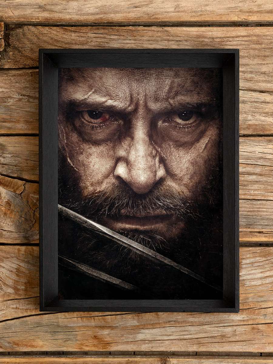 Logan: Wolverine - Logan Film Tablo Siyah Çerçeveli Film Poster Afiş Tablo