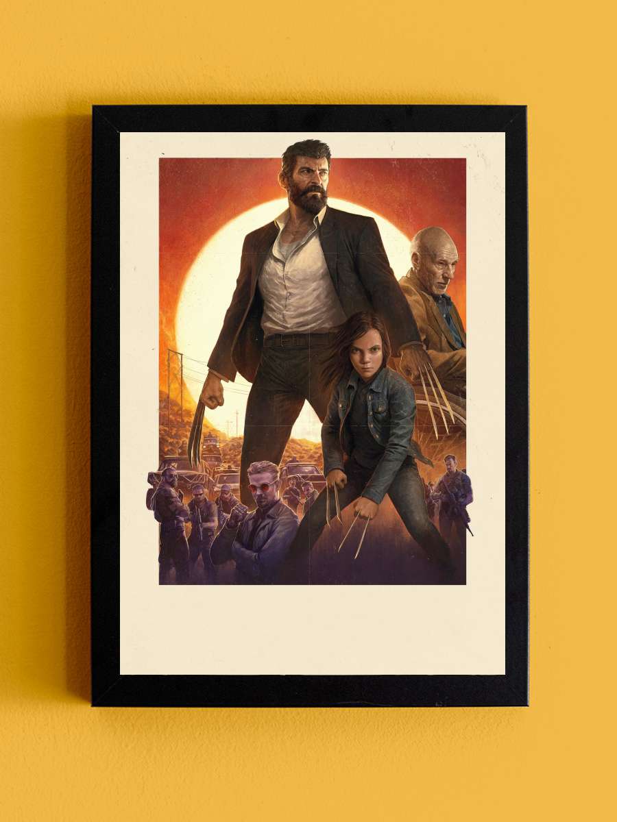 Logan: Wolverine - Logan Film Tablo Siyah Çerçeveli Film Poster Afiş Tablo