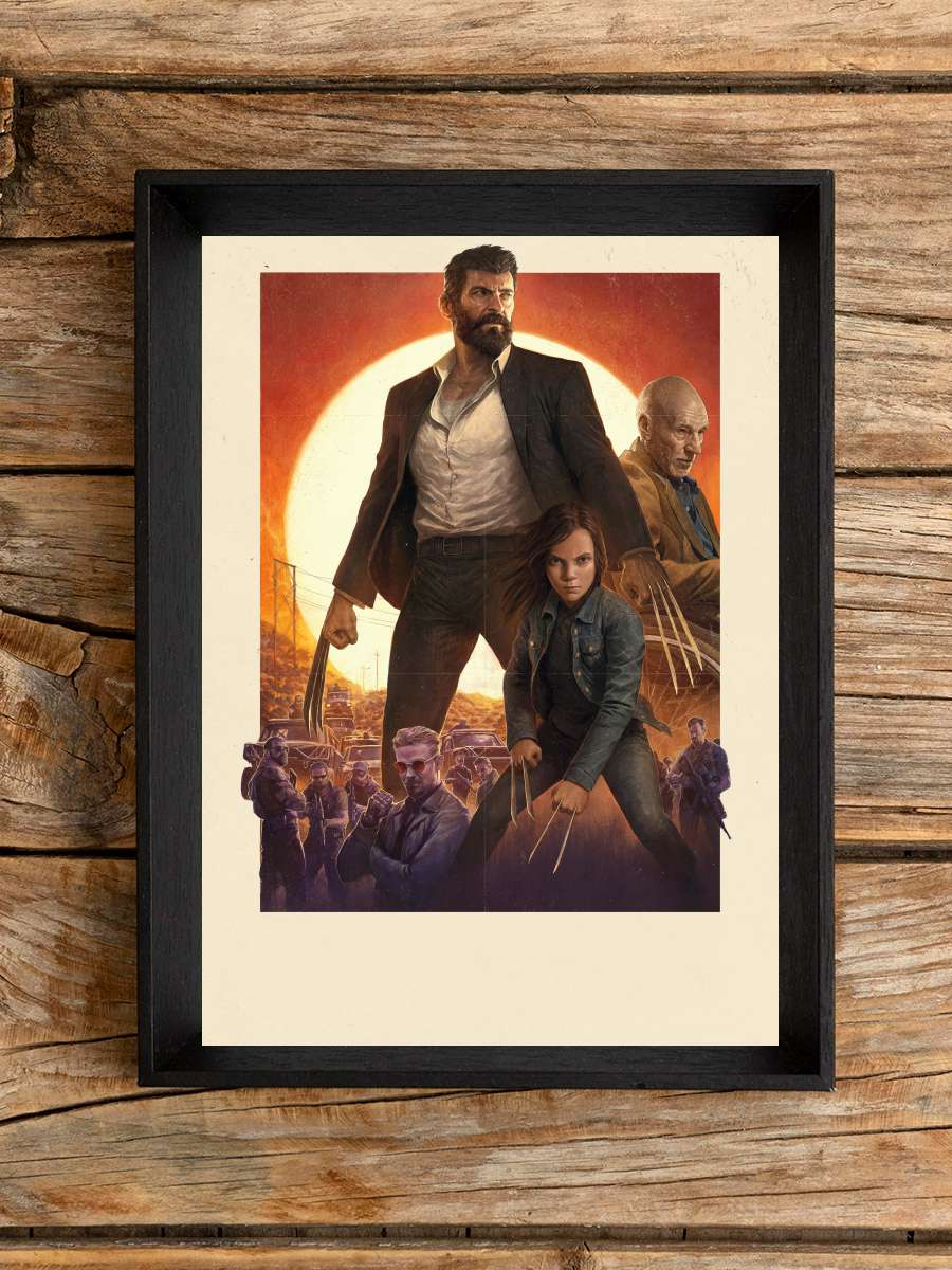 Logan: Wolverine - Logan Film Tablo Siyah Çerçeveli Film Poster Afiş Tablo