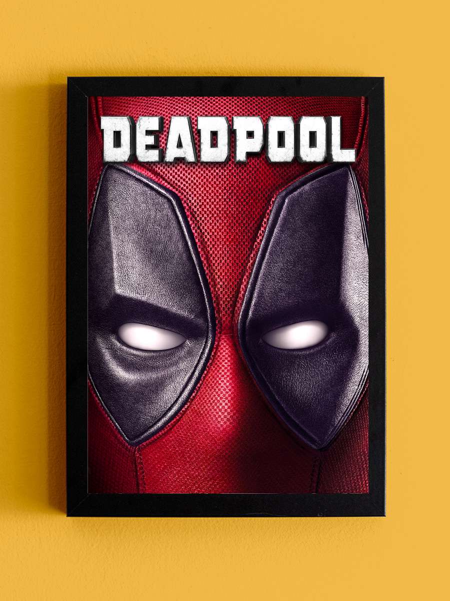 Deadpool Film Tablo Siyah Çerçeveli Film Poster Afiş Tablo