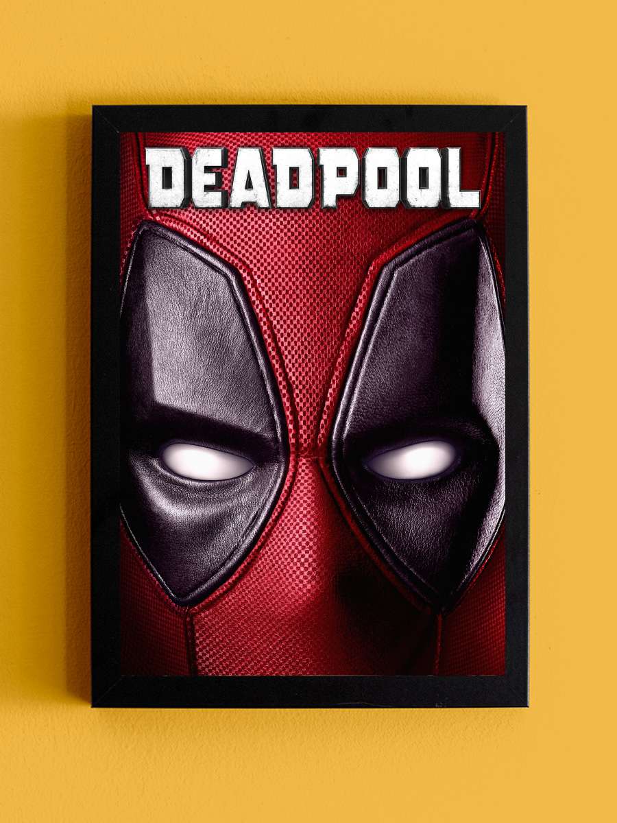 Deadpool Film Tablo Siyah Çerçeveli Film Poster Afiş Tablo