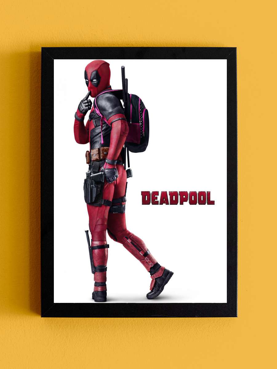 Deadpool Film Tablo Siyah Çerçeveli Film Poster Afiş Tablo