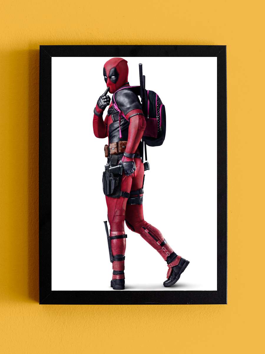 Deadpool Film Tablo Siyah Çerçeveli Film Poster Afiş Tablo