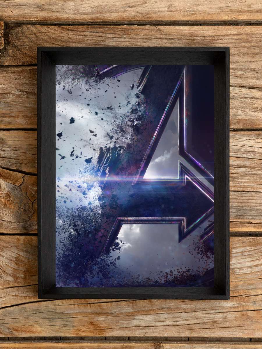 Avengers: Endgame Film Tablo Siyah Çerçeveli Film Poster Afiş Tablo