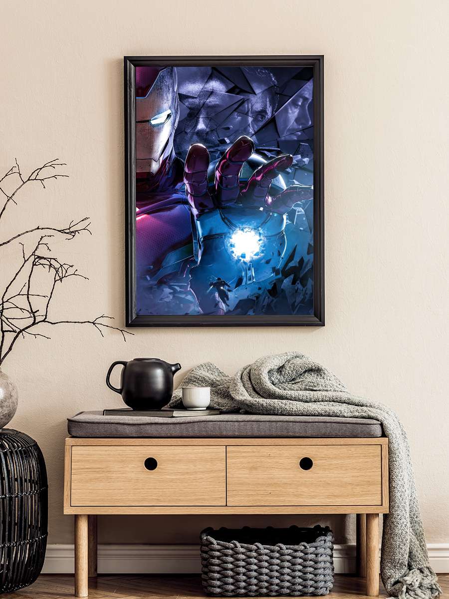 Avengers: Endgame Film Tablo Siyah Çerçeveli Film Poster Afiş Tablo