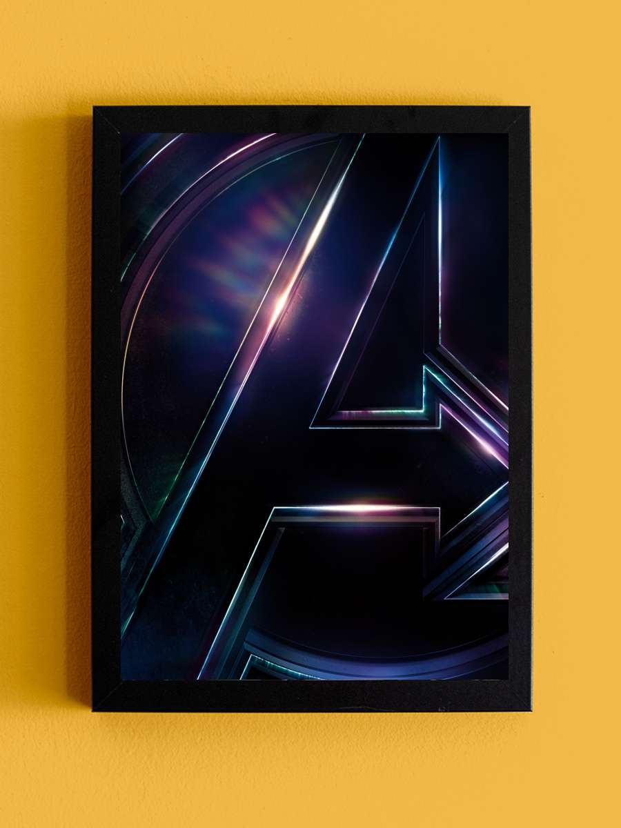 Avengers: Sonsuzluk Savaşı - Avengers: Infinity War Film Tablo Siyah Çerçeveli Film Poster Afiş Tablo