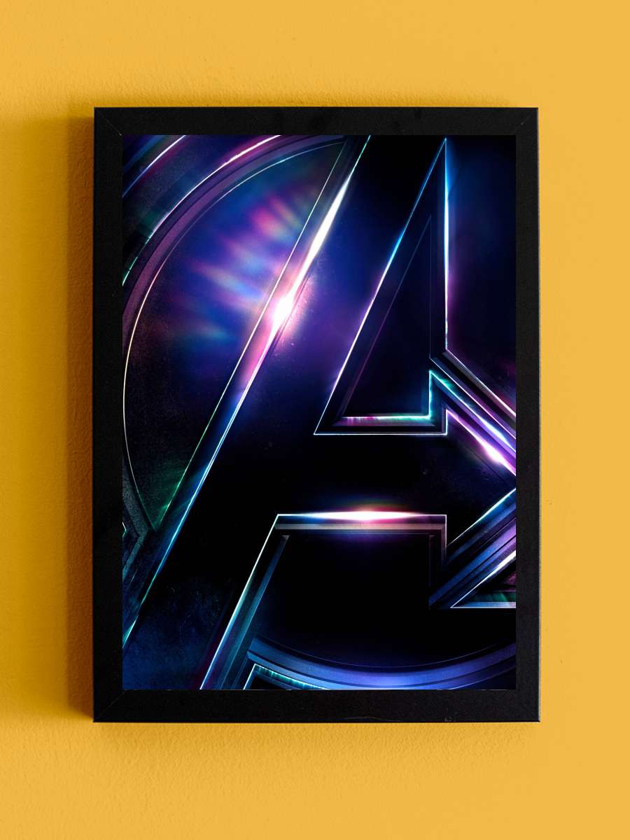 Avengers: Sonsuzluk Savaşı - Avengers: Infinity War Film Tablo Siyah Çerçeveli Film Poster Afiş Tablo