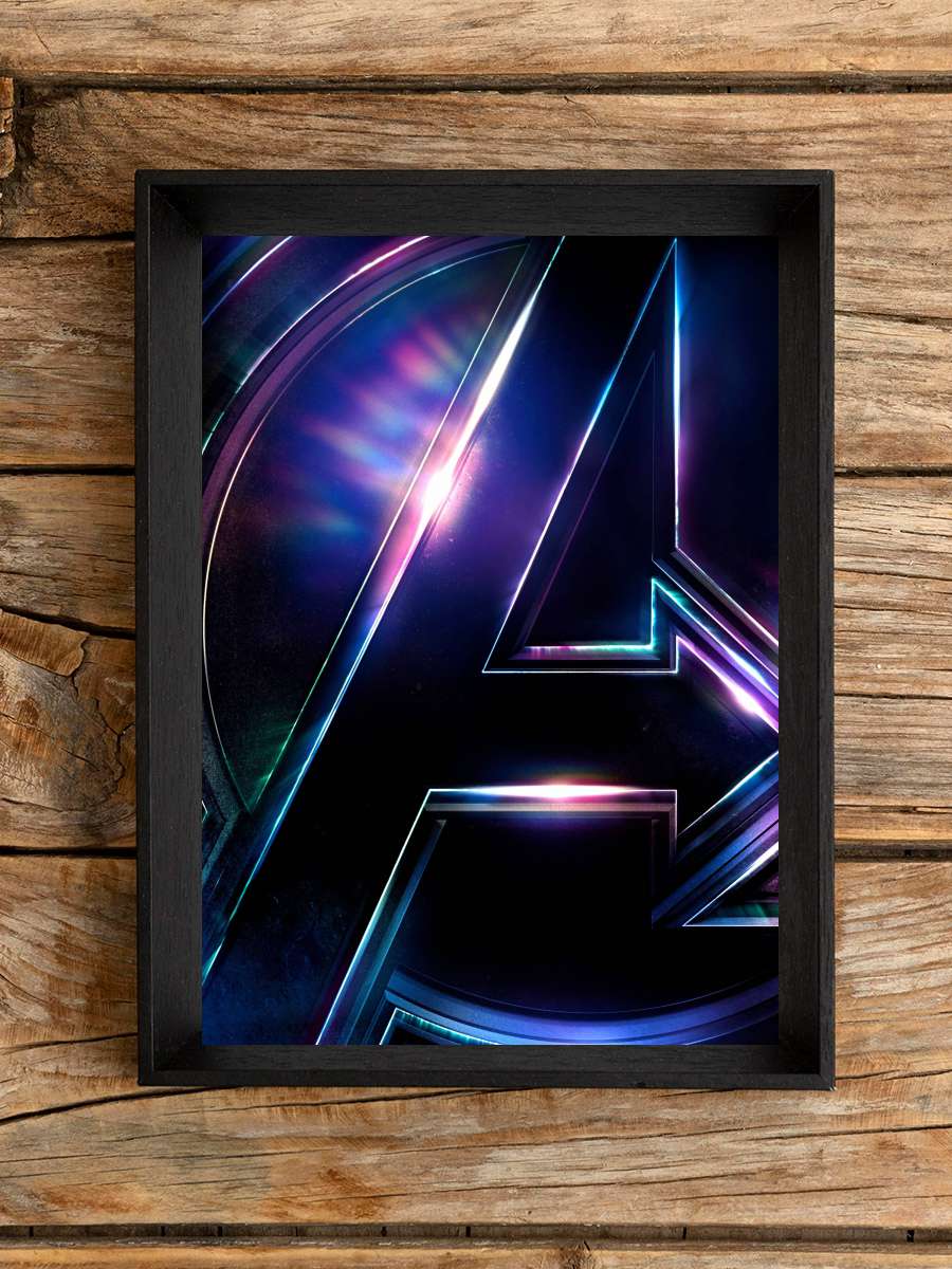 Avengers: Sonsuzluk Savaşı - Avengers: Infinity War Film Tablo Siyah Çerçeveli Film Poster Afiş Tablo