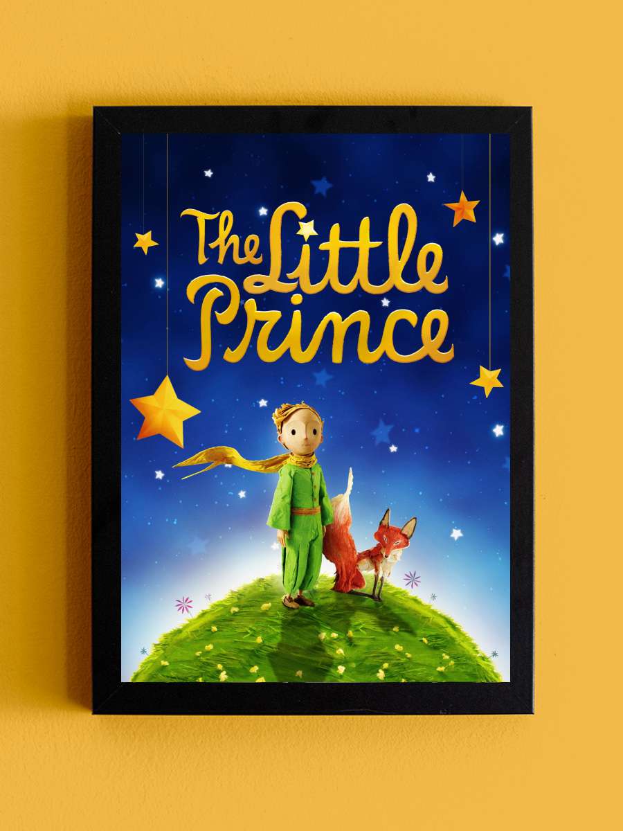 Küçük Prens - The Little Prince Film Tablo Siyah Çerçeveli Film Poster Afiş Tablo