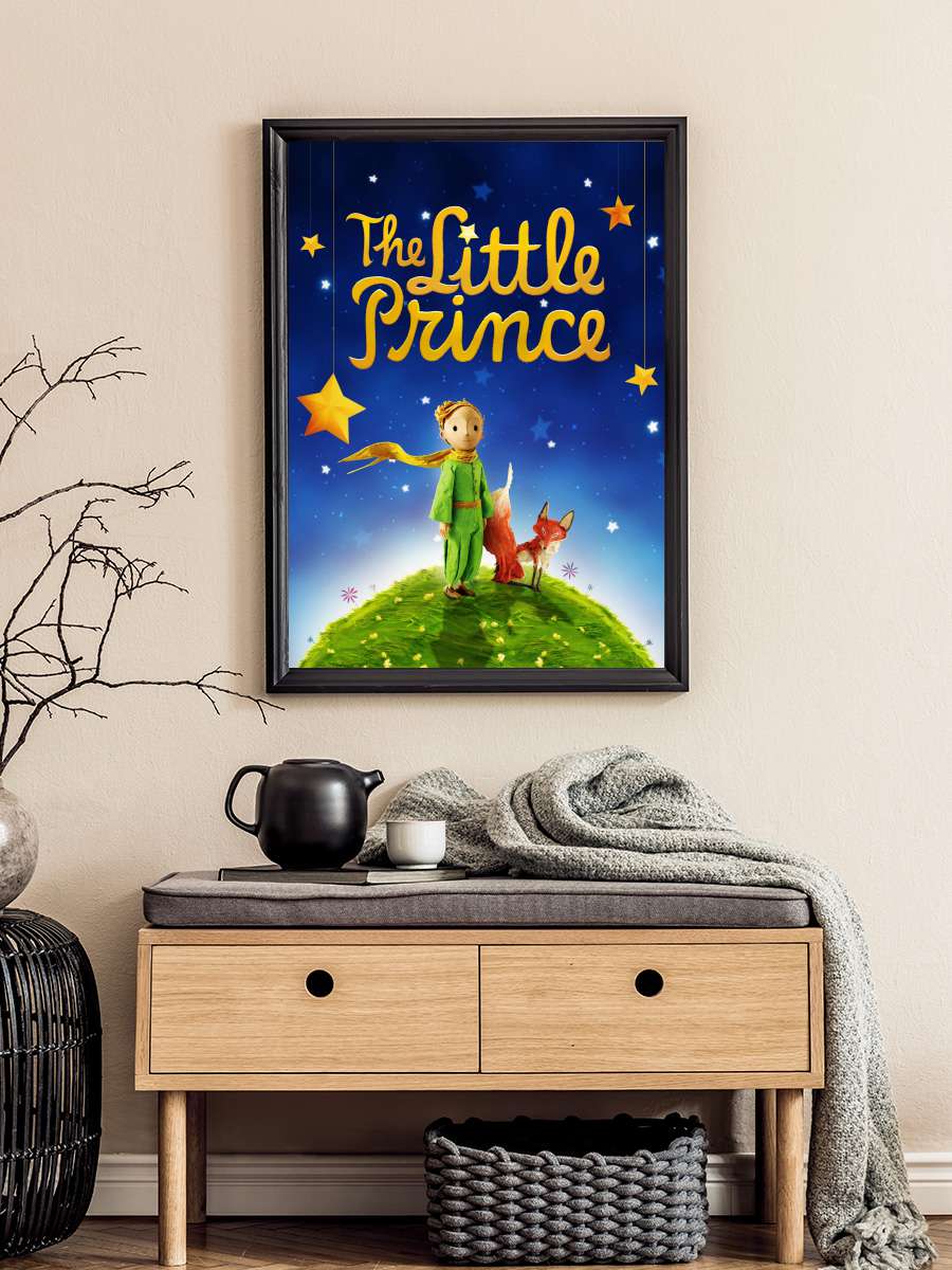 Küçük Prens - The Little Prince Film Tablo Siyah Çerçeveli Film Poster Afiş Tablo