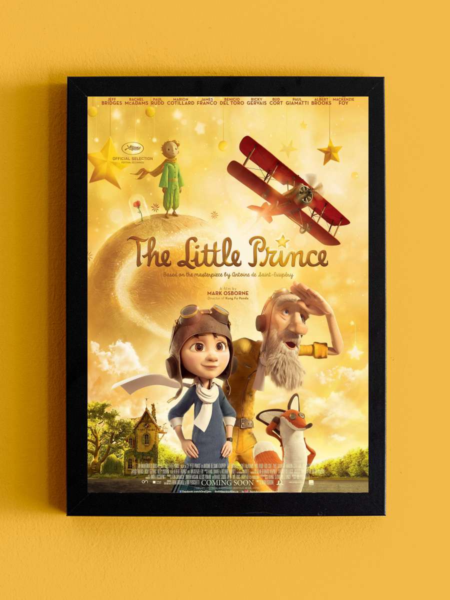 Küçük Prens - The Little Prince Film Tablo Siyah Çerçeveli Film Poster Afiş Tablo