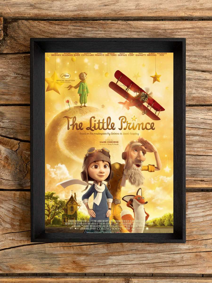 Küçük Prens - The Little Prince Film Tablo Siyah Çerçeveli Film Poster Afiş Tablo