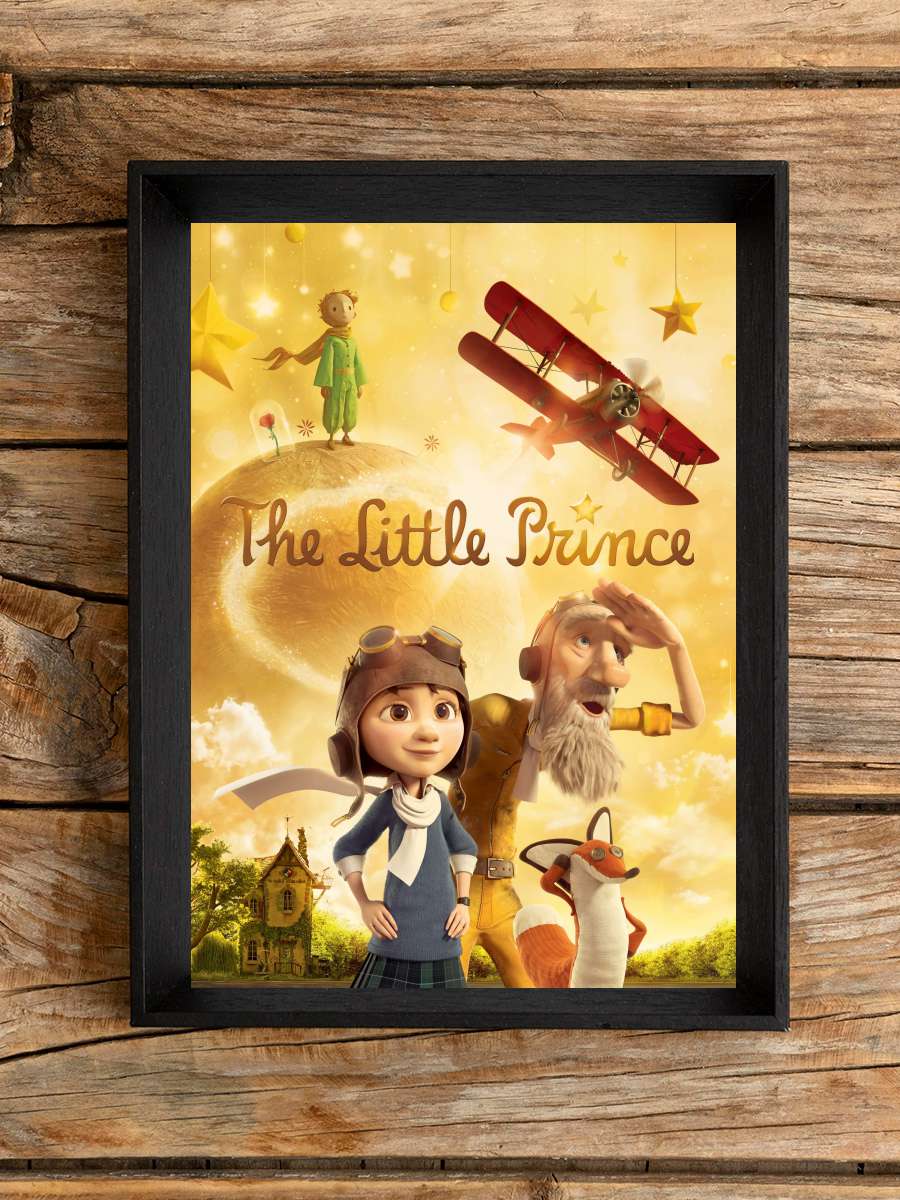 Küçük Prens - The Little Prince Film Tablo Siyah Çerçeveli Film Poster Afiş Tablo