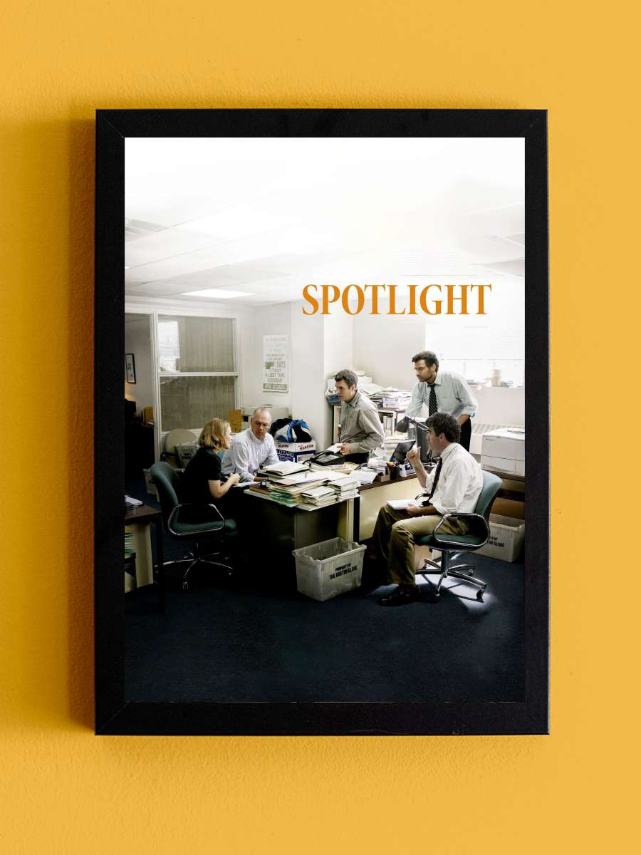 Spotlight Film Tablo Siyah Çerçeveli Film Poster Afiş Tablo