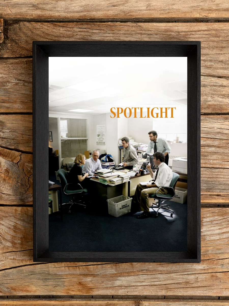 Spotlight Film Tablo Siyah Çerçeveli Film Poster Afiş Tablo