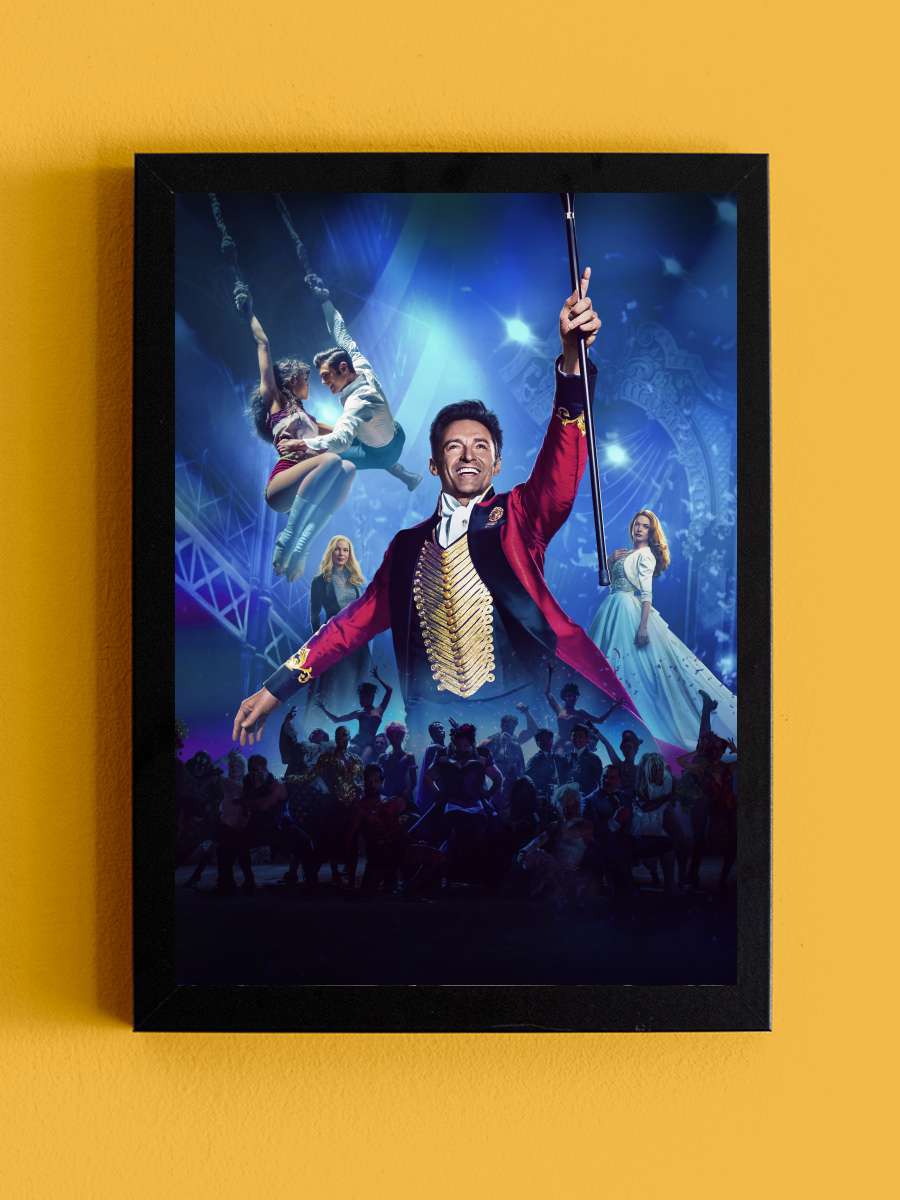 Muhteşem Showman - The Greatest Showman Film Tablo Siyah Çerçeveli Film Poster Afiş Tablo