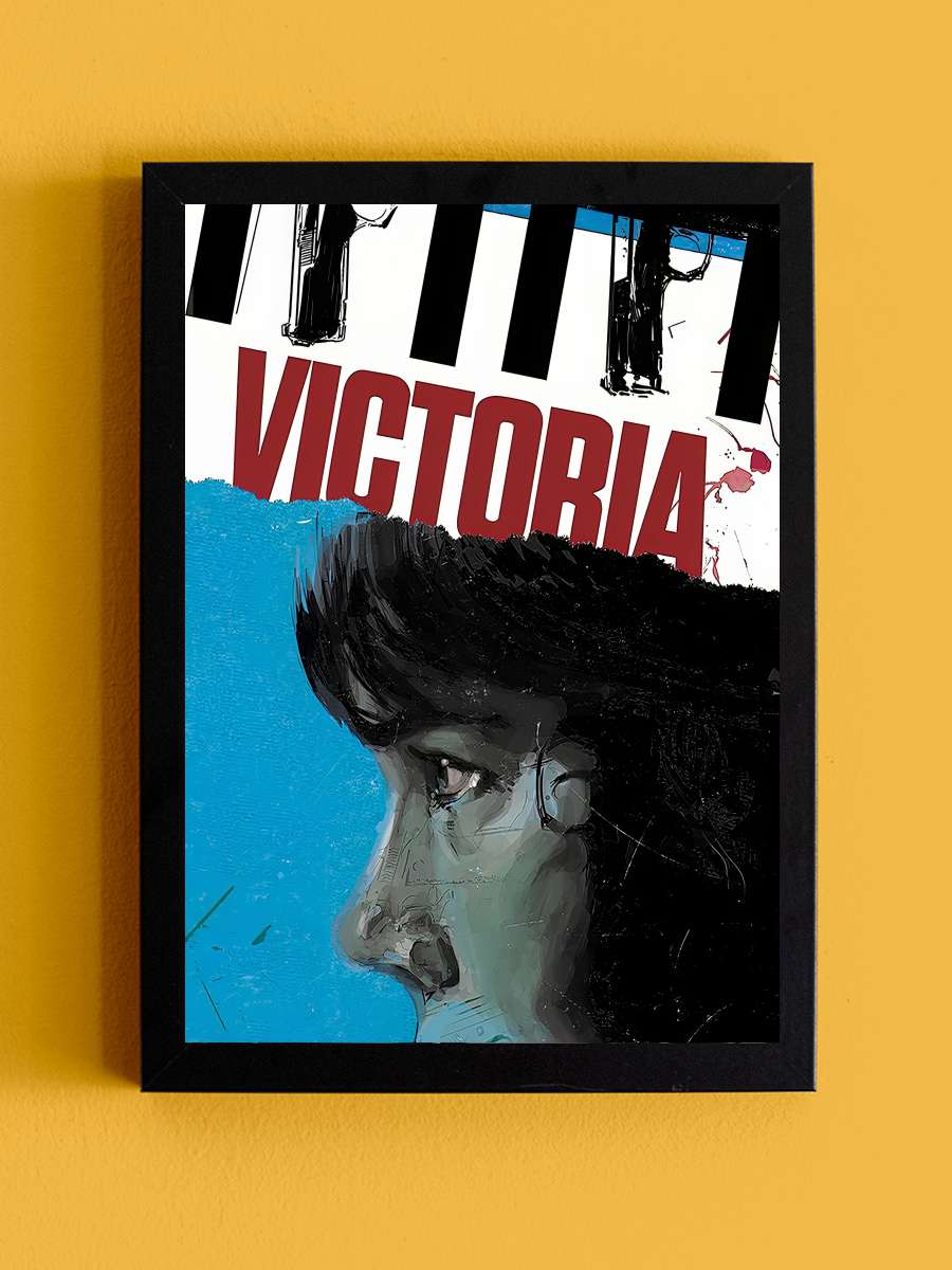 Victoria Film Tablo Siyah Çerçeveli Film Poster Afiş Tablo