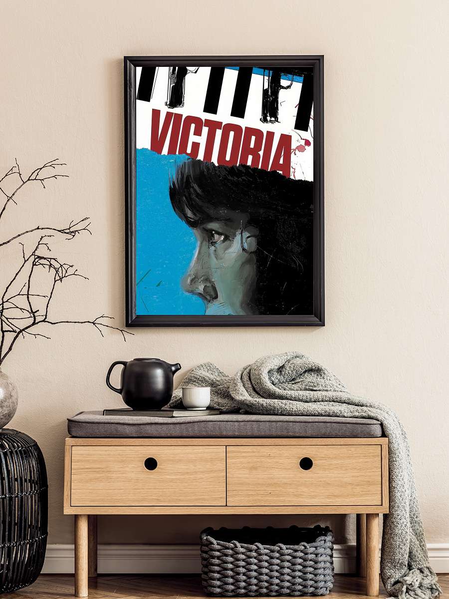 Victoria Film Tablo Siyah Çerçeveli Film Poster Afiş Tablo