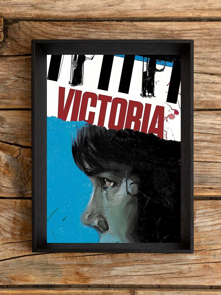 Victoria Film Tablo Siyah Çerçeveli Film Poster Afiş Tablo