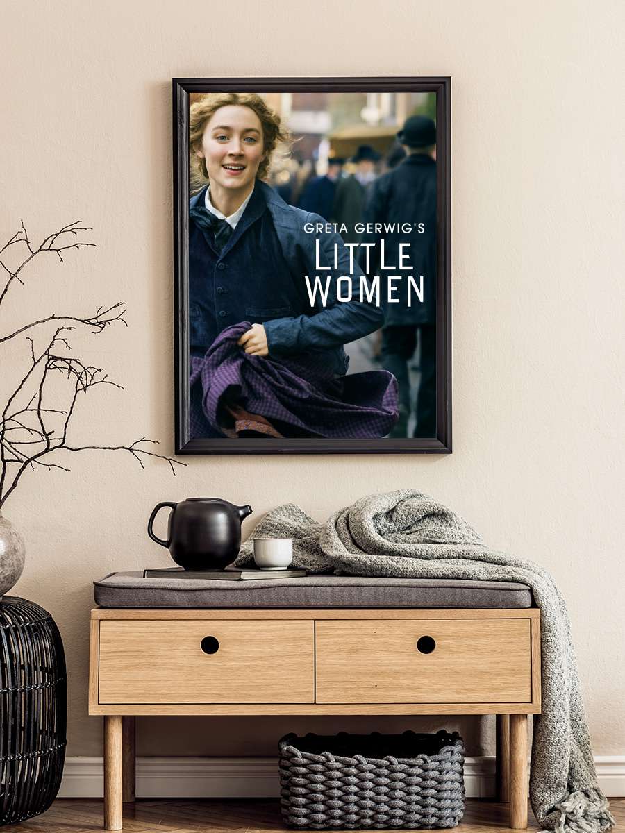 Küçük Kadınlar - Little Women Film Tablo Siyah Çerçeveli Film Poster Afiş Tablo