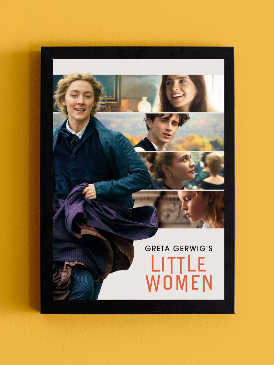 Küçük Kadınlar - Little Women Film Tablo Siyah Çerçeveli Film Poster Afiş Tablo