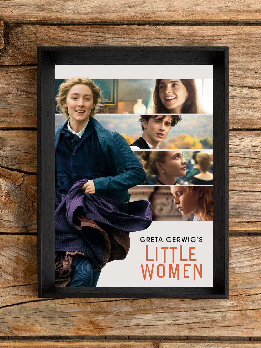 Küçük Kadınlar - Little Women Film Tablo Siyah Çerçeveli Film Poster Afiş Tablo