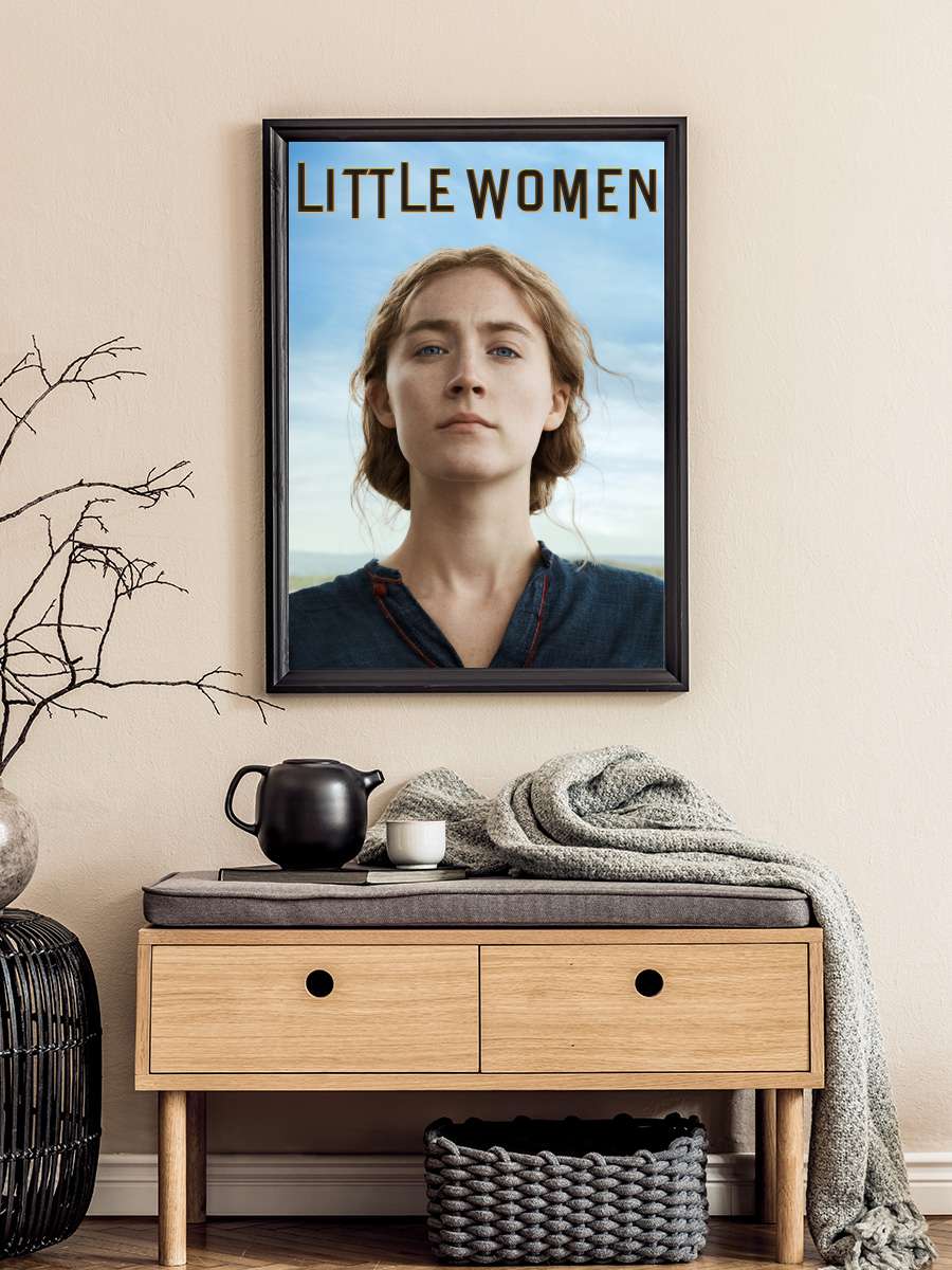 Küçük Kadınlar - Little Women Film Tablo Siyah Çerçeveli Film Poster Afiş Tablo