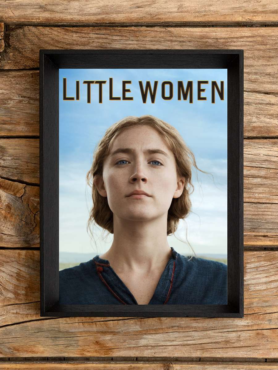 Küçük Kadınlar - Little Women Film Tablo Siyah Çerçeveli Film Poster Afiş Tablo