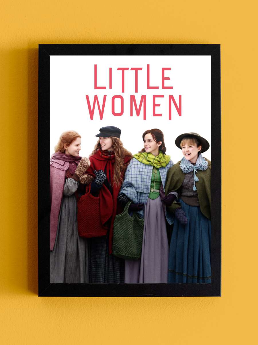 Küçük Kadınlar - Little Women Film Tablo Siyah Çerçeveli Film Poster Afiş Tablo