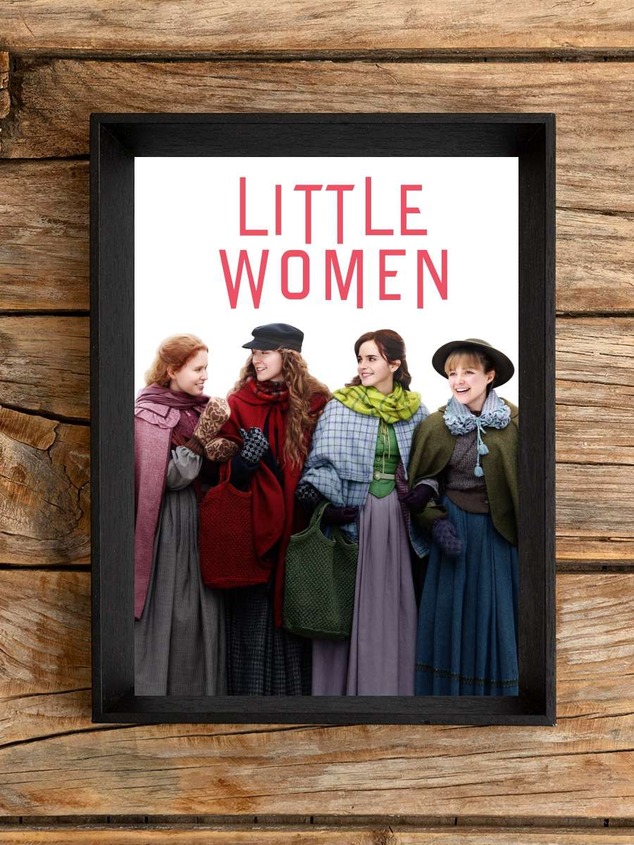 Küçük Kadınlar - Little Women Film Tablo Siyah Çerçeveli Film Poster Afiş Tablo