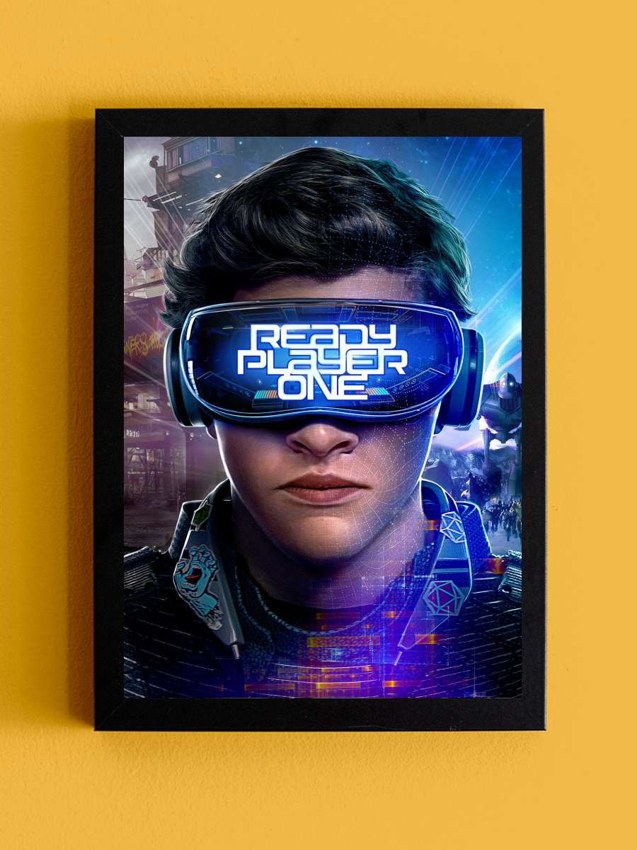 Başlat: Ready Player One - Ready Player One Film Tablo Siyah Çerçeveli Film Poster Afiş Tablo