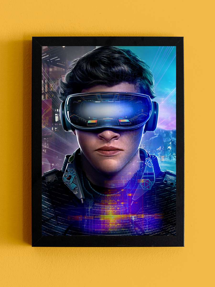 Başlat: Ready Player One - Ready Player One Film Tablo Siyah Çerçeveli Film Poster Afiş Tablo