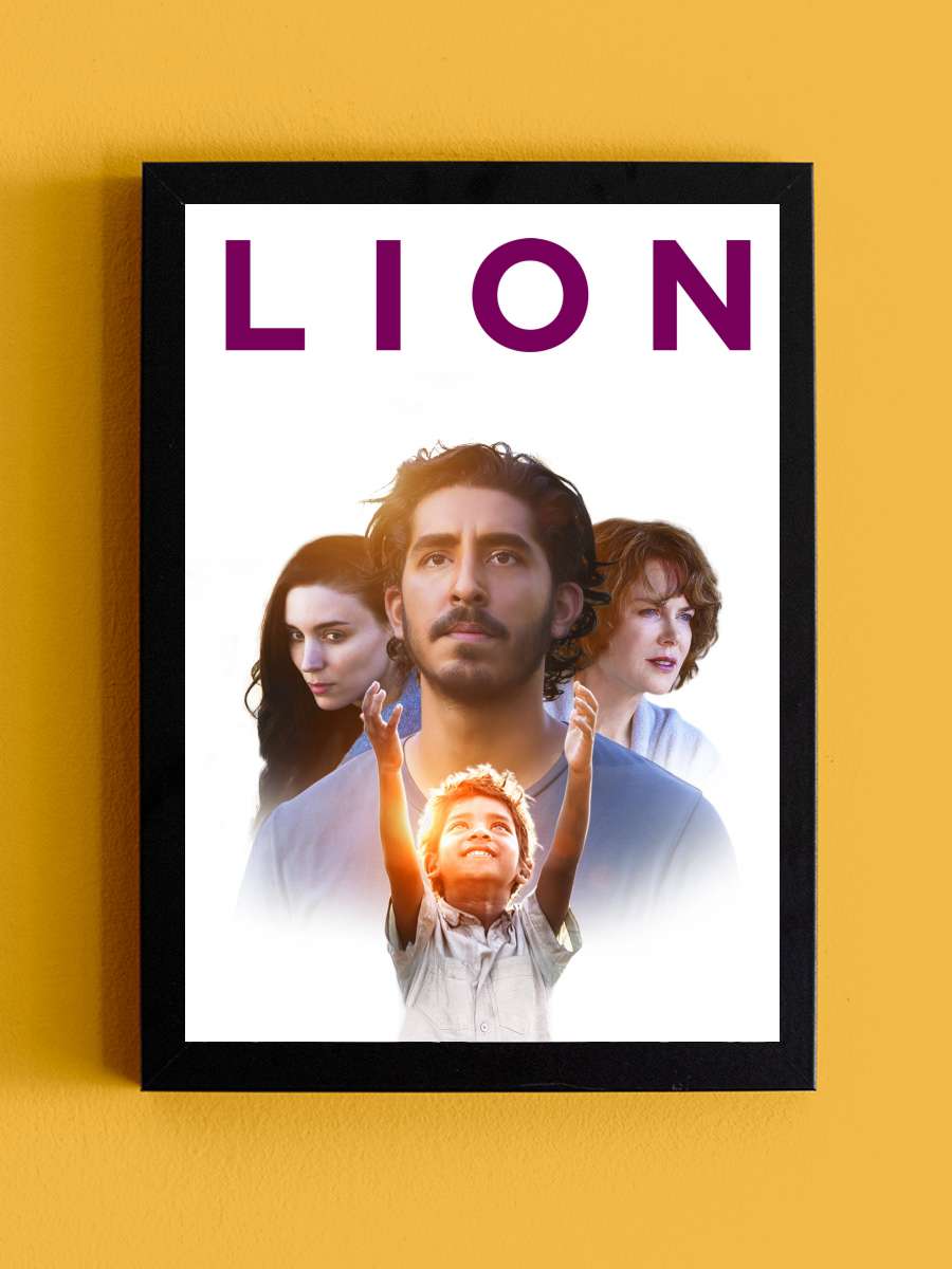 Lion Film Tablo Siyah Çerçeveli Film Poster Afiş Tablo