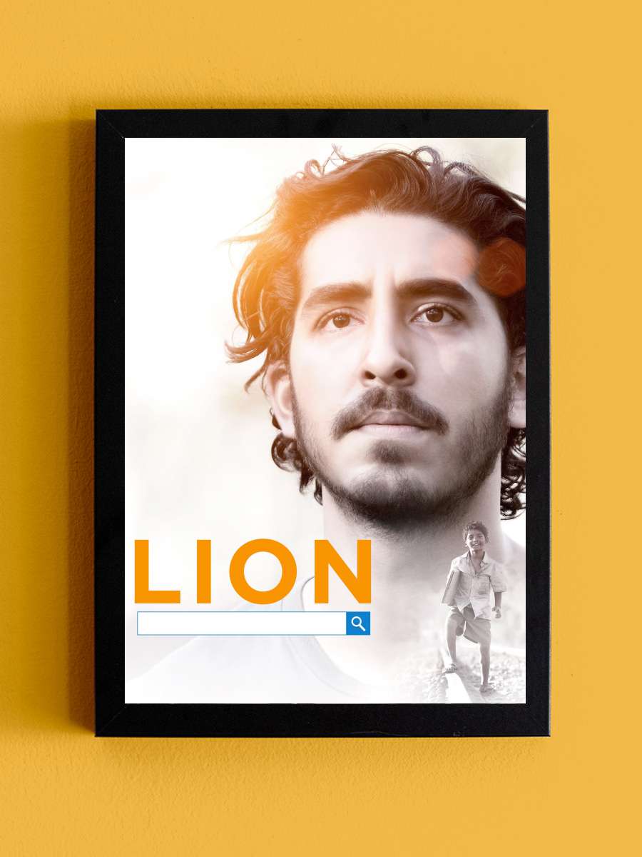 Lion Film Tablo Siyah Çerçeveli Film Poster Afiş Tablo