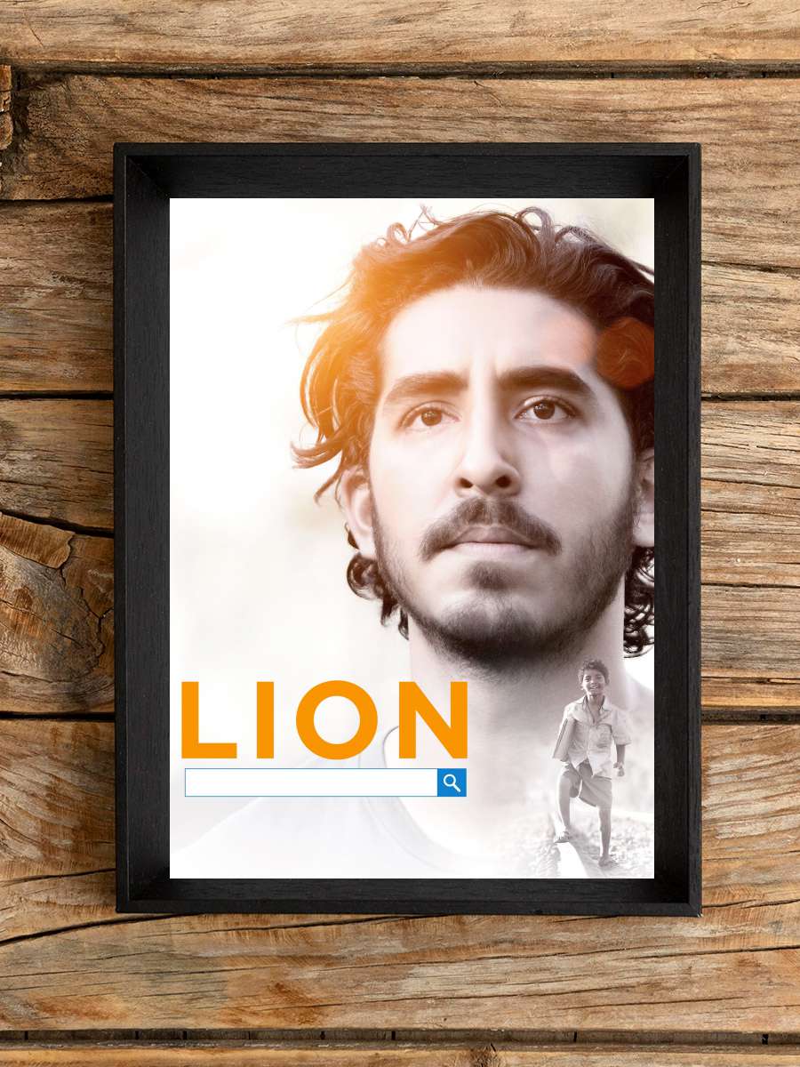 Lion Film Tablo Siyah Çerçeveli Film Poster Afiş Tablo