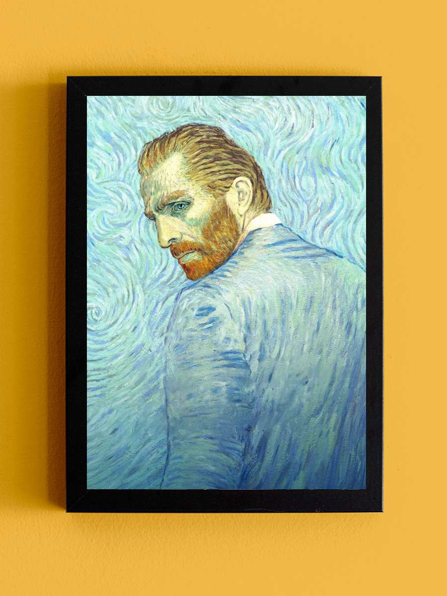 Vincent'ten Sevgilerle - Loving Vincent Film Tablo Siyah Çerçeveli Film Poster Afiş Tablo